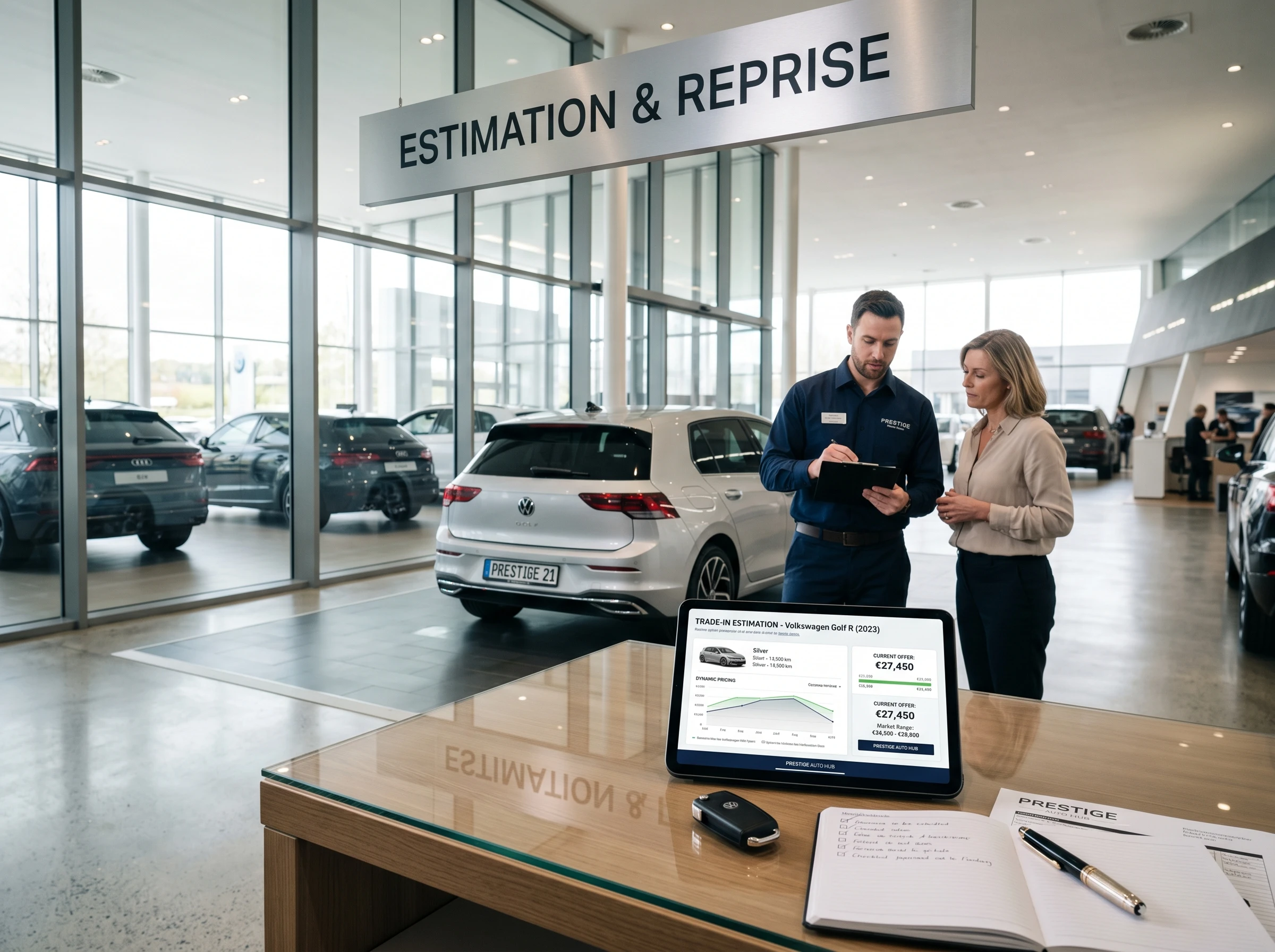 Estimation & Reprise de véhicule d'occasion